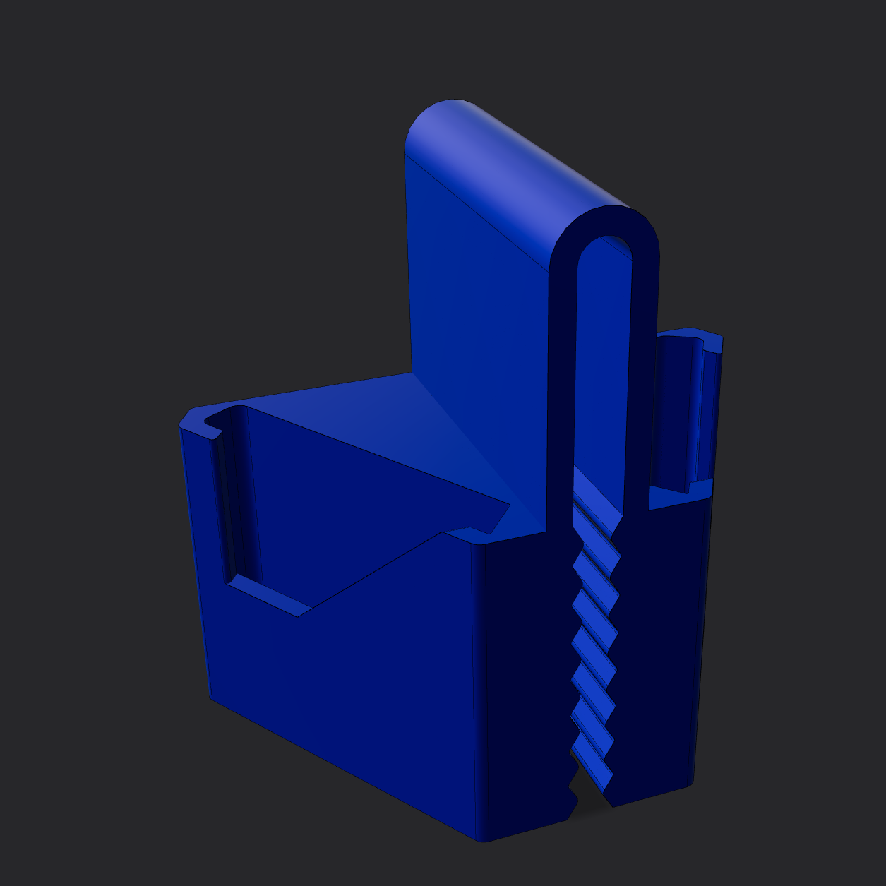 CourtCapture - Custom 3D Net Phone Holder