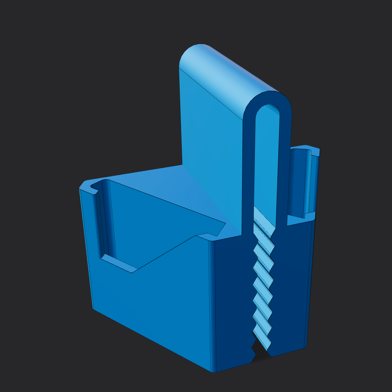 CourtCapture - Custom 3D Net Phone Holder