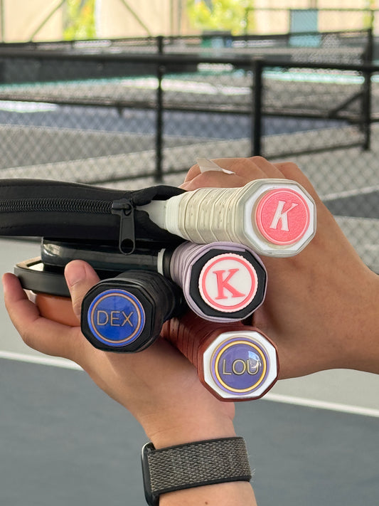 CourtCaps -  Custom 3D Padel or Racket Butt Caps