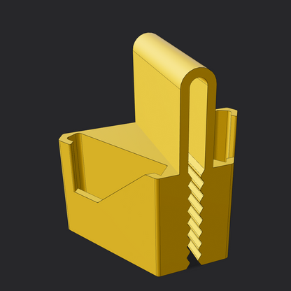 CourtCapture - Custom 3D Net Phone Holder